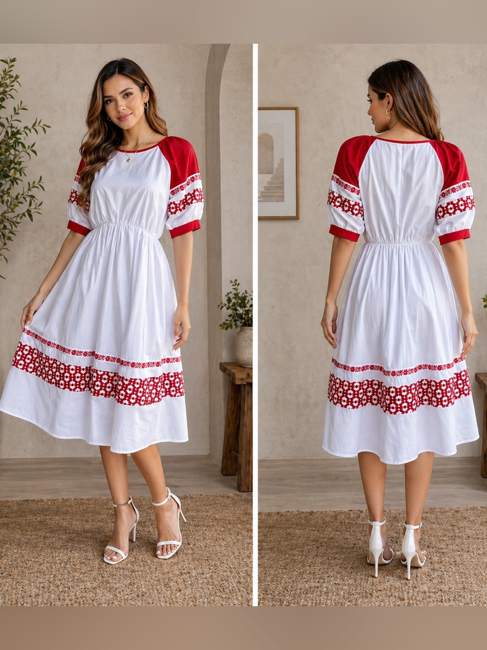 Vintage Balkan Folklore Dress